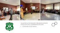 Taller de Autocuidado y Primeros Auxilios Psicológicos a Carabineros de Chile.