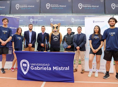 Universidad Gabriela Mistral firmó convenio de colaboración con la Ciudad Deportiva USS para fomentar el deporte