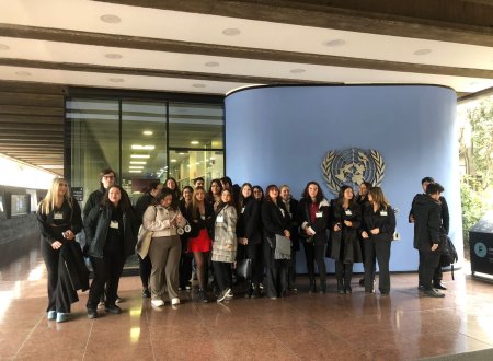 Estudiantes de Derecho Internacional UGM realizaron visita de estudio a CEPAL