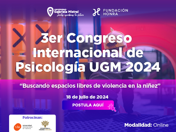 Postula tu ponencia al III Congreso Internacional de Psicología UGM 2024