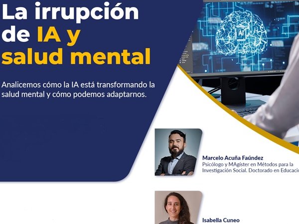 Webinar UGM exploró impacto de la Inteligencia Artificial en la salud mental