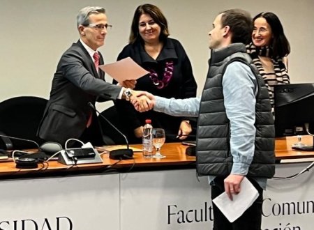 Docente de Periodismo UGM Juan Rangel Preisler fue reconocido en España por Mejor Trabajo de Fin de Master