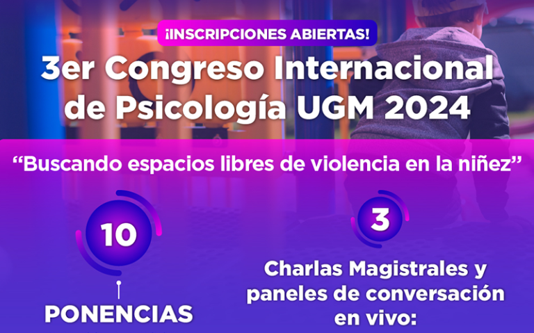 Tercer Congreso de Psicología UGM: 63% de los adultos reconoce haber usado prácticas de crianza violenta